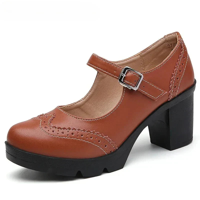 Suzy | Elegant Leather Pumps