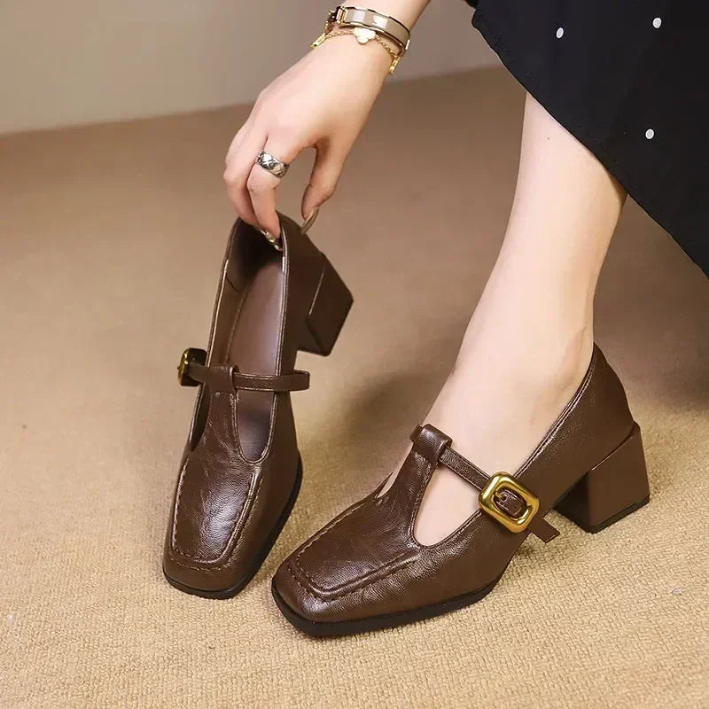 Bianca | French Mary Janes