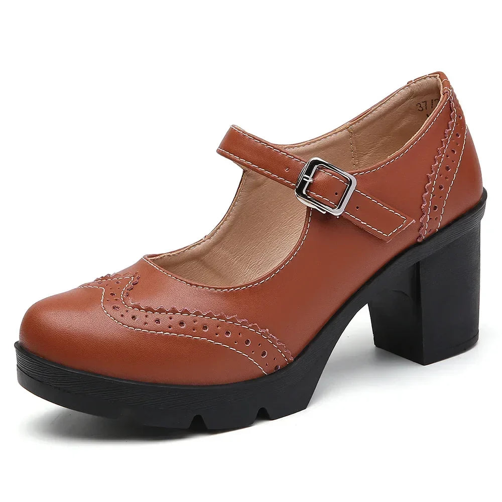 Suzy | Elegant Leather Pumps