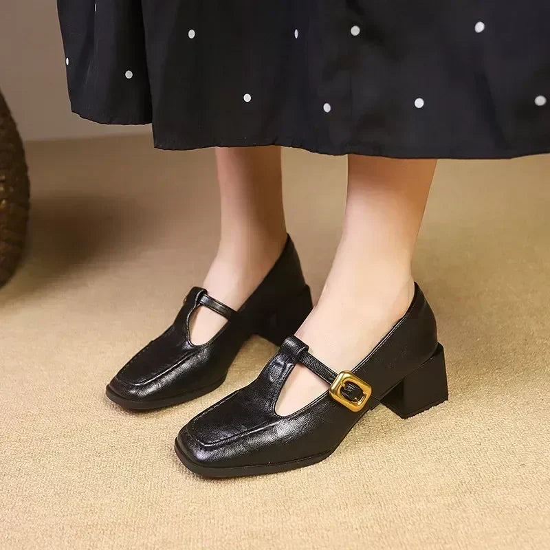 Bianca | French Mary Janes