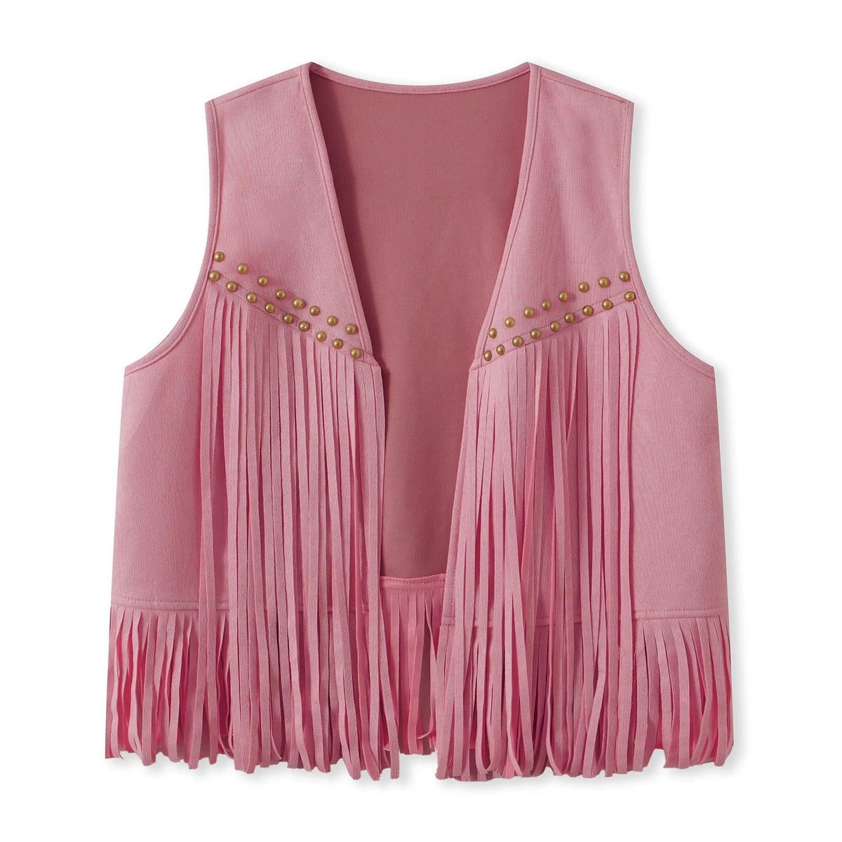 Doris | Suede Fringe Vest