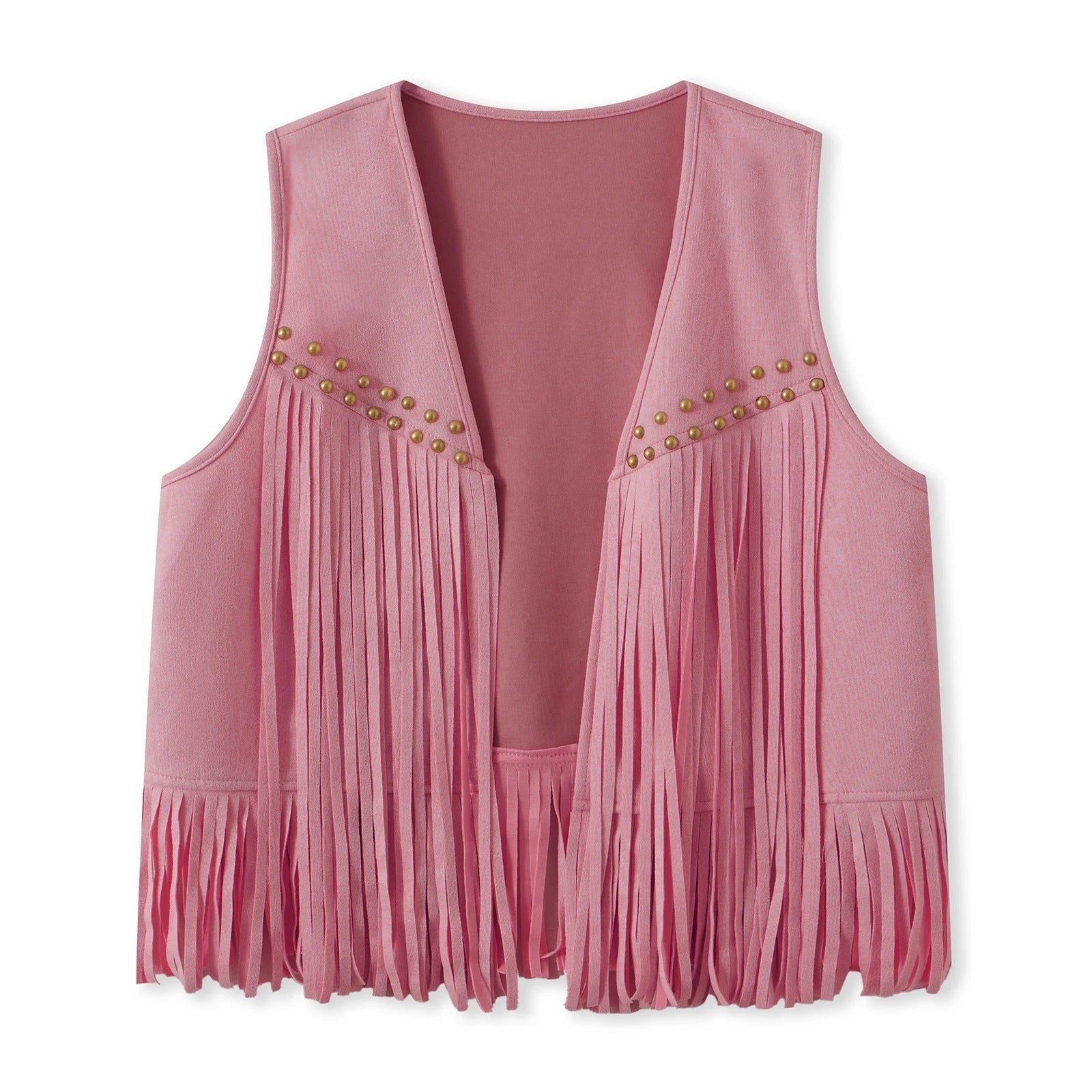 Doris | Suede Fringe Vest