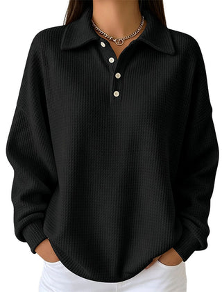 Nancy relaxed waffle knit sweater